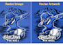 do manual vector tracing from raster image